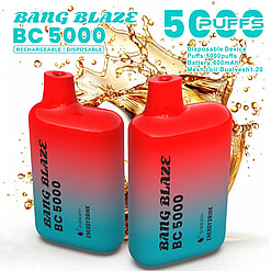 Bang Blaze BC5000 Puffs | 2%/5% Nicotine | Endless Satisfaction