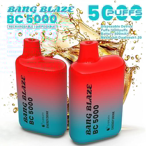 Bang Blaze BC5000 Puffs | 2%/5% Nicotine | Endless Satisfaction