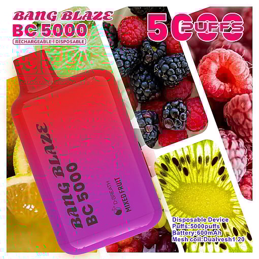 Bang Blaze BC5000 Puffs | 2%/5% Nicotine | Endless Satisfaction - Image 4
